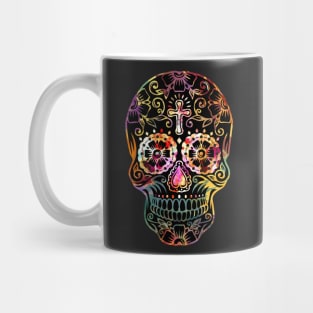 Funny Mexican Sugar Skull cross Mug